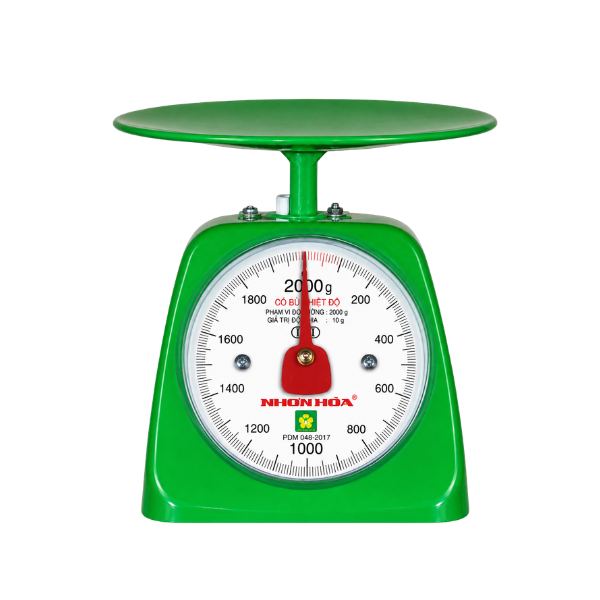 CÂN NHỰA TRÒN 2KG